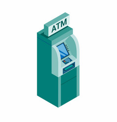 Atm Machine Isometric