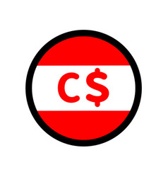 Icon Of The Canadian Dollar