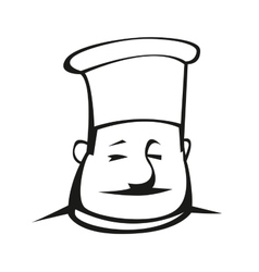 Overweight Chef In A Toque