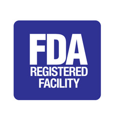 Us Food And Drug Administration Fda Registered