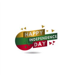 Happy Lithuania Independence Day Template Design