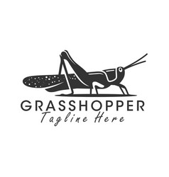 Grasshopper Insect Logo