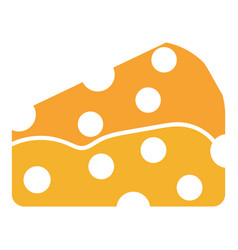 Cheese Icon Clipart Design