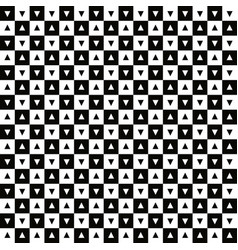 A Seamless Pattern Of Black And White Triangles