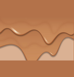 Brown Chocolate Melting Background