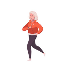 Senior Woman Jogging