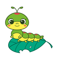 Cute Caterpillar Cartoon