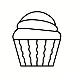 Unique Cream Line Icon