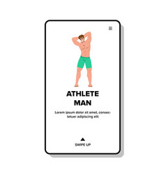 Athlete Man