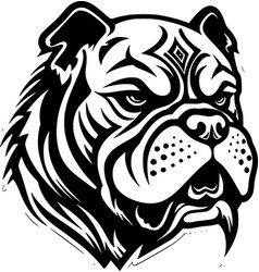 Bulldog - Black And White