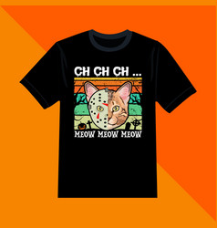 Ch Meow Jason Halloween T-shir