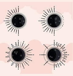 Four Moons Phases