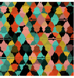 Abstract Colorful Triangle Background