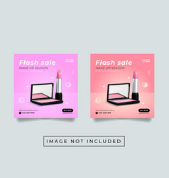 Social Media Cosmetic Product Banner Post