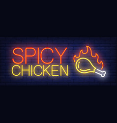 Spicy Chicken Neon Sign