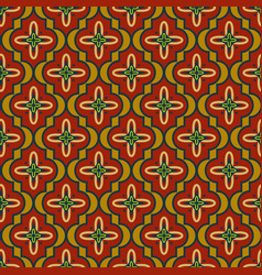 Oriental Moroccan Tile Seamless Colorful Pattern