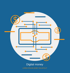 Digital Money Concept