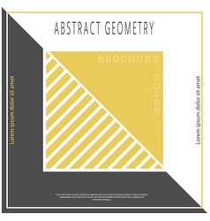 Abstract Geometry Layout Of The Cover Design