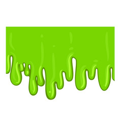 Green Slime Icon Bright Splash Or Splat