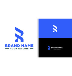 Rf Logo Monogram Masculine Wing Editable