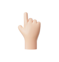 Icon Of A Hand With Raised Index Finger