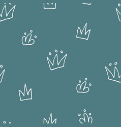 Crown Seamless Pattern