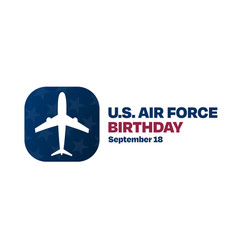 Us Air Force Birthday September 18 Holiday