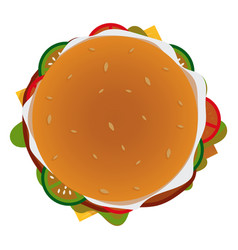 Burger Top View Icon