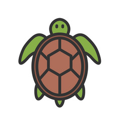 Sea Turtle Icon Image