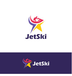 Jet Ski Logo Design Concept