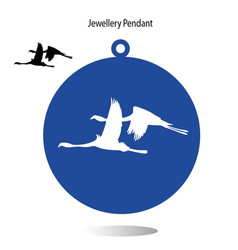 Jewellery Flamingo Pendants Laser Cut