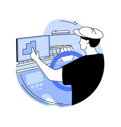 Yield Monitoring Isolated Cartoon