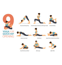 9 Yoga Pose Or Exercise For Quick Hip Opening