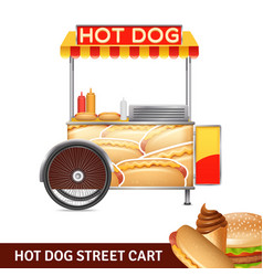 Hot Dog Street Cart