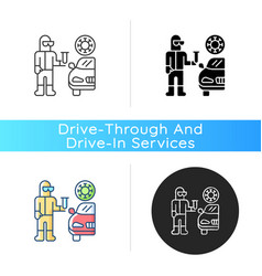 Drive Through Covid19 Testing Icon