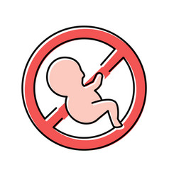 Abortion Medical Procedure Color Icon