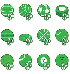 Green Sports Betting Icons