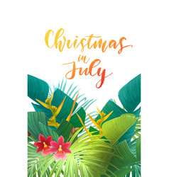 Christmas On Summer Beach In July Design