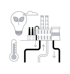 Geothermal Energy Abstract Concept