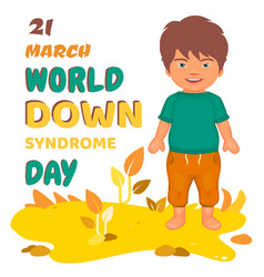 World Down Syndrome Day Disabled Kid Complex