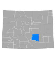 Map Pueblo In Colorado