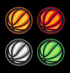 Basketball Ball Icon Design