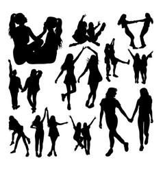 Best Friend Silhouettes