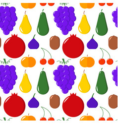 Different Fruits Seamless Pattern