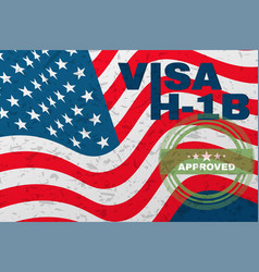 H-1b Visa Usa Banner Non-immigration Specialist