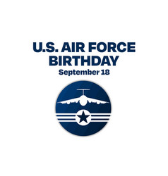 Us Air Force Birthday September 18 Holiday