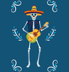 Day Dead Party Dea De Los Muertos Cards