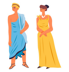 Man And Woman In Ancient Greece Or Rome