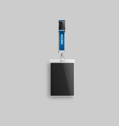 Blank Company Lanyard - Realistic Mockup