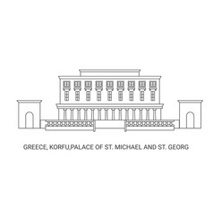 Greece Korfupalace Of St Michael And Georg